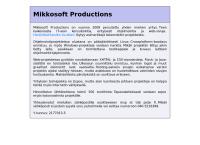 MikkoSoft Productions
