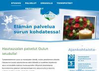Nettisivu: Oulun Hautaustoimisto