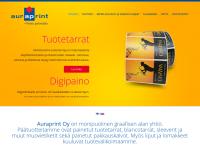 Nettisivu: Auraprint Oy