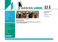 Nettisivu: Mänttä-Vilppulan Kaupunki Mäntän Lukio