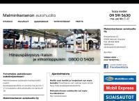 Nettisivu: Malminkartanon Autohuolto Oy