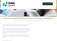 Nettisivu: NAVA Sähkö
