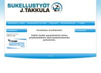Nettisivu: Sukellustyöt J. Takkula