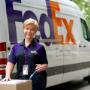 FedEx Express shipping courier in Turku