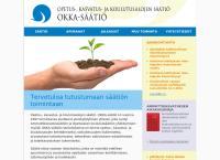 Nettisivu: Opetus-, kasvatus- ja koulutusalojen säätiö - OKKA-säätiö sr