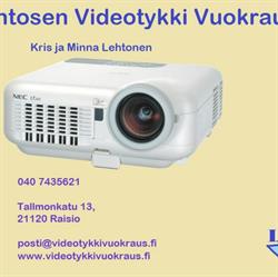 Tmi Lehtosen Videotykki Vuokraus