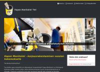 Nettisivu: Kapon Monitoimi Tmi
