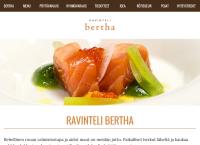 Nettisivu: Ravinteli Bertha