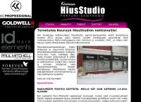 Nettisivu: Parturi-Kampaamo Keuruun Hiusstudio