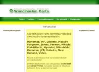 Nettisivu: Scandinavian Parts