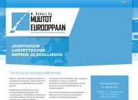 Nettisivu: Muuttopalvelu m. Kähäri Oy