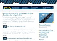 Nettisivu: Pecla Oy