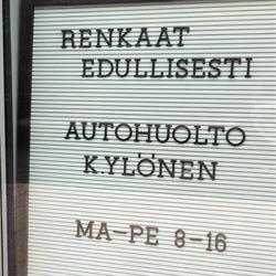 Autohuolto K-Ylönen