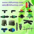 Emitter dripper irrigation Huntop Supplier China,trickle irrigation,farm irrigation systems, Cross-shaped misting sprinkler, dripper stake assemblies