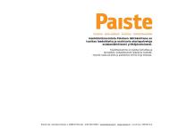 Nettisivu: Paiste Oy