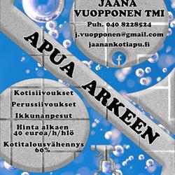 Kotiapu Jaana Vuopponen Tmi