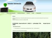 Nettisivu: Askolan Autokoulu Ky