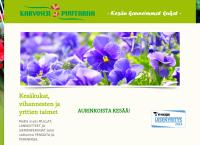 Nettisivu: Karvosen Puutarha ja Maatila
