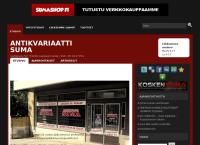 Nettisivu: Antikvariaatti Suma