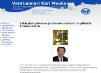 Laki- Ja Turvakonsultti, Varatuomari Kari Maukonen