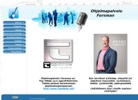 Nettisivu: Ohjelmapalvelu Forsman