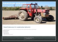 Traktorihuolto Hansson Service