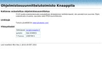 Ohjelmistosuunnittelutoimisto Knaappila
