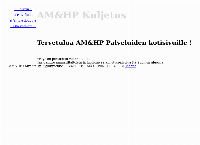 Nettisivu: Am&Hp Palvelut Oy