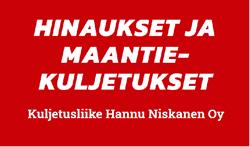 Hinauspalvelu Kuljetusliike Hannu Niskanen Oy