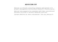 Advicon Oy
