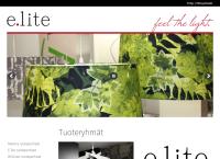 Nettisivu: E.lite