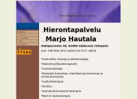 Hierontapalvelu Marjo Hautala