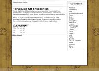 Nettisivu: GH-Shoppen