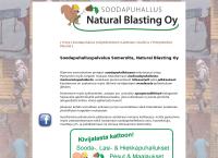 Nettisivu: Natural Blasting Oy