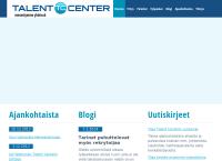 Nettisivu: Talent Center Pori