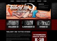 Nettisivu: Twilight Ink Tattoo Studio