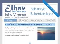 Nettisivu: Elhav Oy