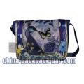 Shiny Glitter Peacock Kids Messenger Bags