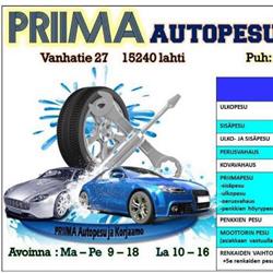 Priima Autopesu ja -Korjaamo