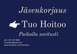 Jäsenkorjaus Tuo Hoitoo