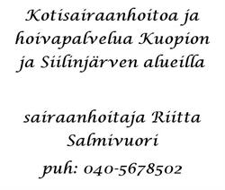 Sairaanhoito- ja kotipalvelu OivaHoiva