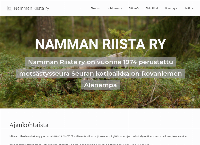 Nettisivu: Namman Riista r.y
