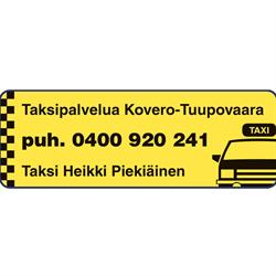 Tupiksen Taksi Heikki Piekiäinen
