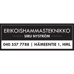 Erikoishammasteknikko Siru Nyström