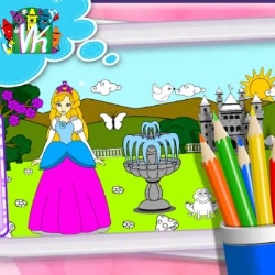 Prinsessa Värityskuva