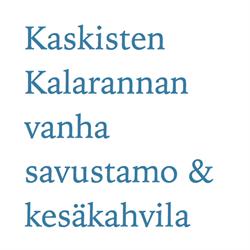 Kalarannan vanha savustamo