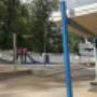 Koivistonkylän päiväkodin piha.