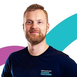 OMT-fysioterapeutti Joonas Partanen