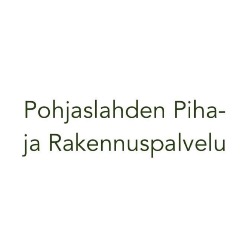 Pohjaslahden Piha-ja Rakennuspalvelu