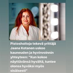 Kauneus ja hyvinvointipalvelut Jaana Kotanen